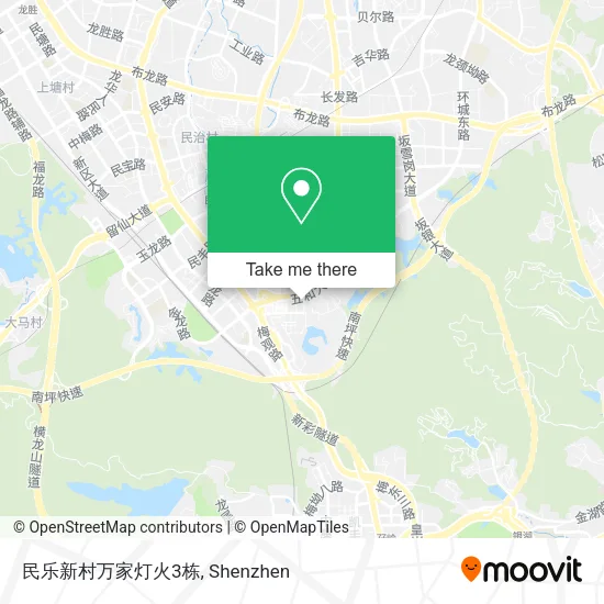 民乐新村万家灯火3栋 map