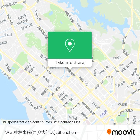 波记桂林米粉(西乡大门店) map