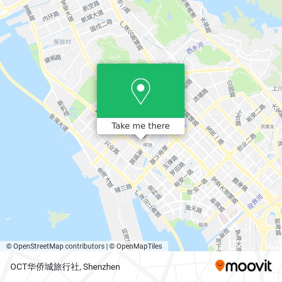 OCT华侨城旅行社 map