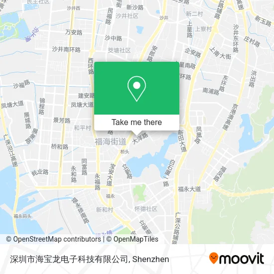 深圳市海宝龙电子科技有限公司 map