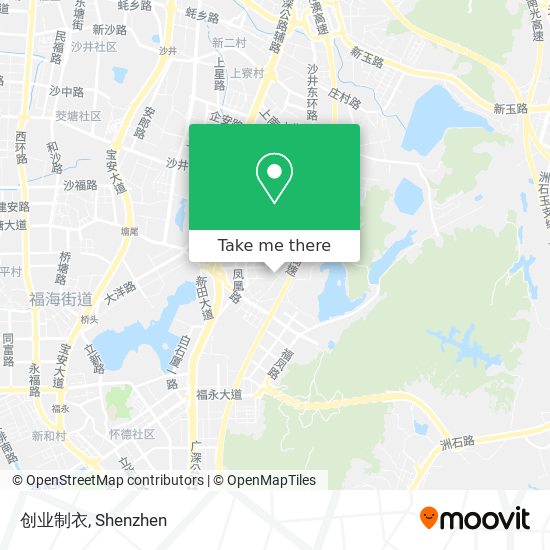 创业制衣 map