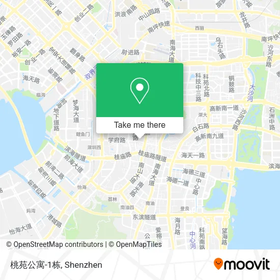 桃苑公寓-1栋 map