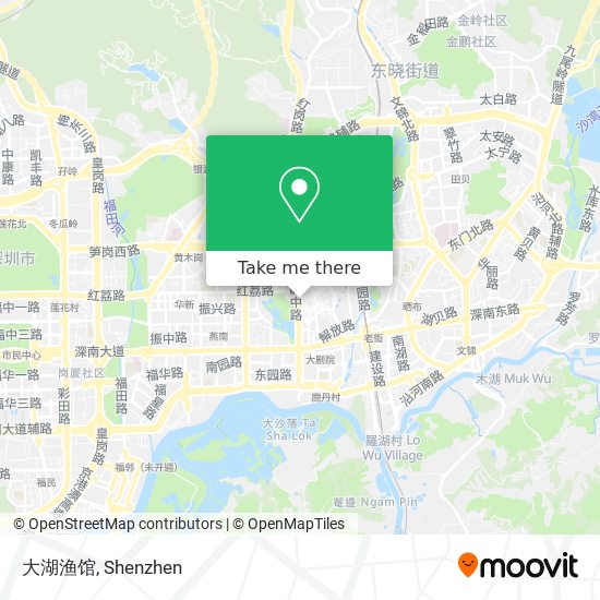 大湖渔馆 map