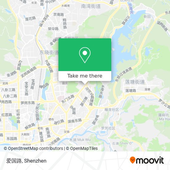 爱国路 map