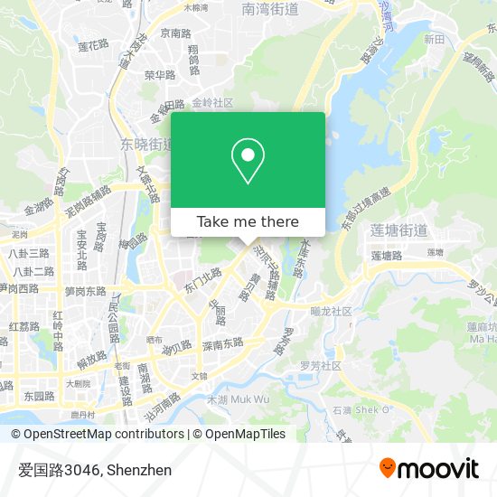 爱国路3046 map