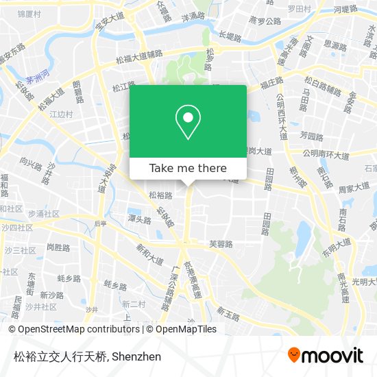 松裕立交人行天桥 map