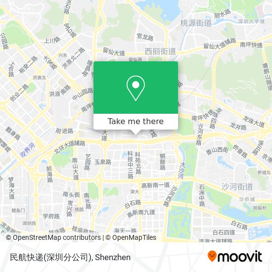 民航快递(深圳分公司) map