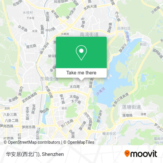 华安居(西北门) map