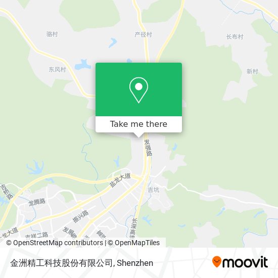 金洲精工科技股份有限公司 map