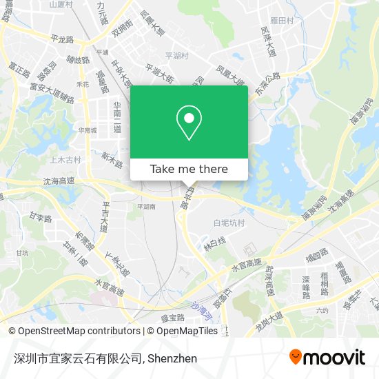 深圳市宜家云石有限公司 map
