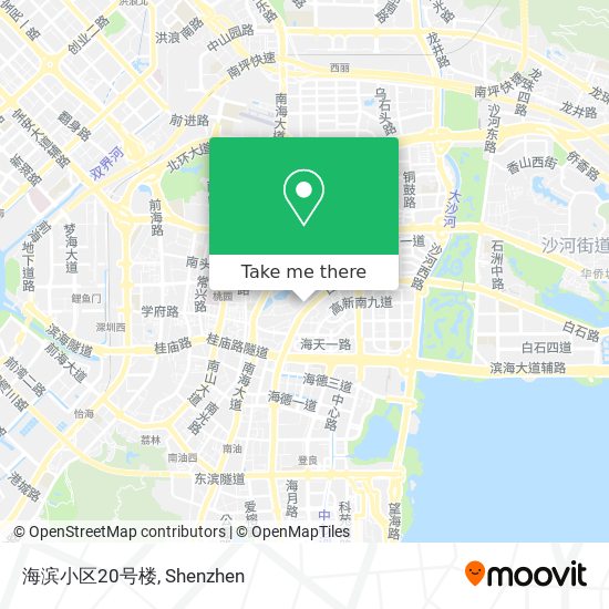 海滨小区20号楼 map