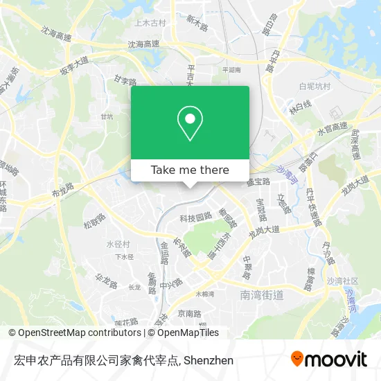 宏申农产品有限公司家禽代宰点 map