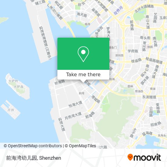 前海湾幼儿园 map