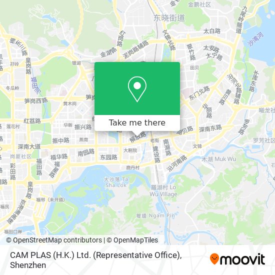 CAM PLAS (H.K.) Ltd. (Representative Office) map