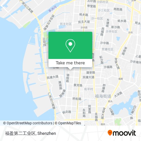福盈第二工业区 map
