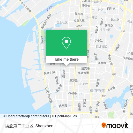 福盈第二工业区 map