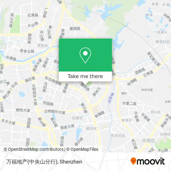 万福地产(中央山分行) map