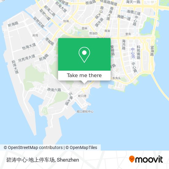 碧涛中心-地上停车场 map