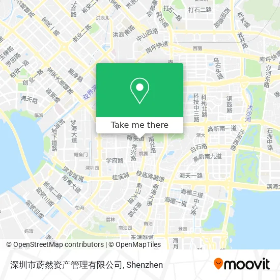 深圳市蔚然资产管理有限公司 map