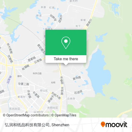 弘润和纸品科技有限公司 map
