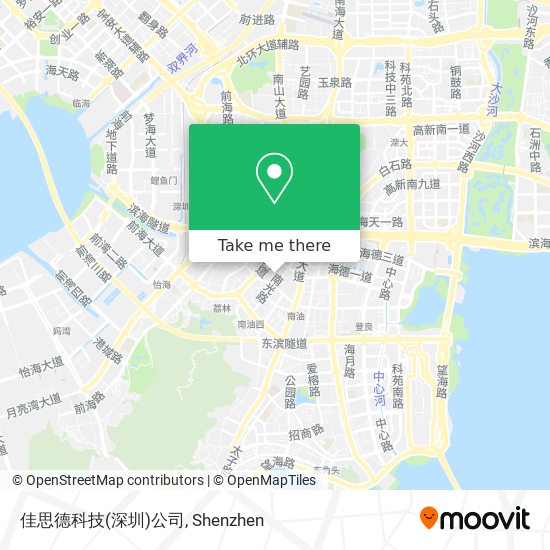 佳思德科技(深圳)公司 map