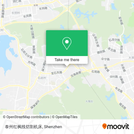 泰州红枫线切割机床 map