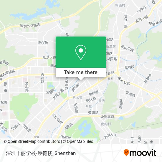 深圳丰丽学校-厚德楼 map