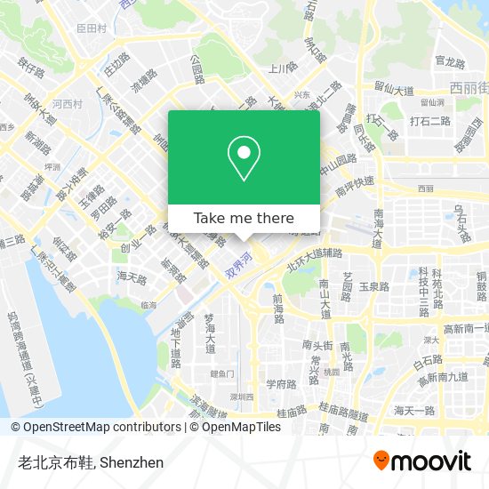 老北京布鞋 map