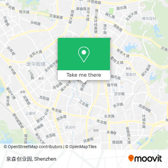 泉森创业园 map