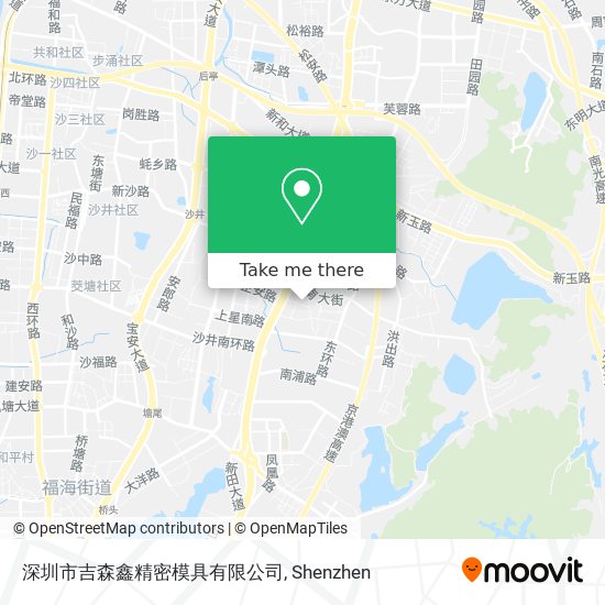 深圳市吉森鑫精密模具有限公司 map