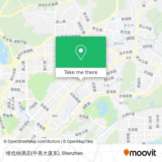 维也纳酒店(中熹大厦东) map