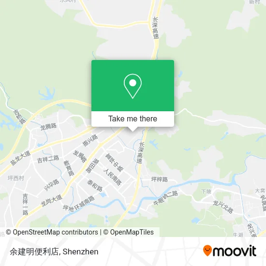 余建明便利店 map