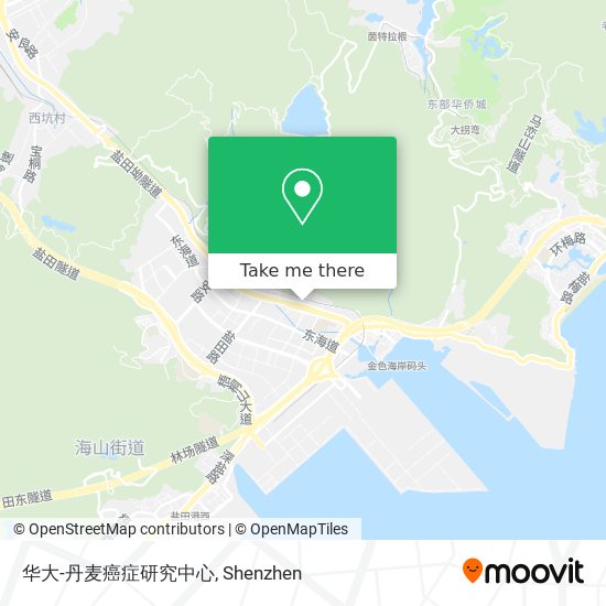 华大-丹麦癌症研究中心 map