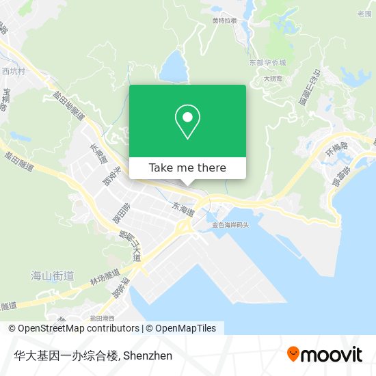 华大基因一办综合楼 map