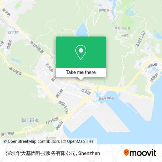 深圳华大基因科技服务有限公司 map