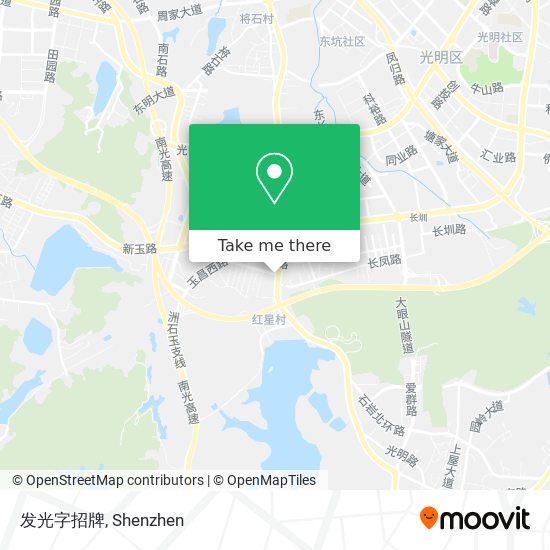 发光字招牌 map