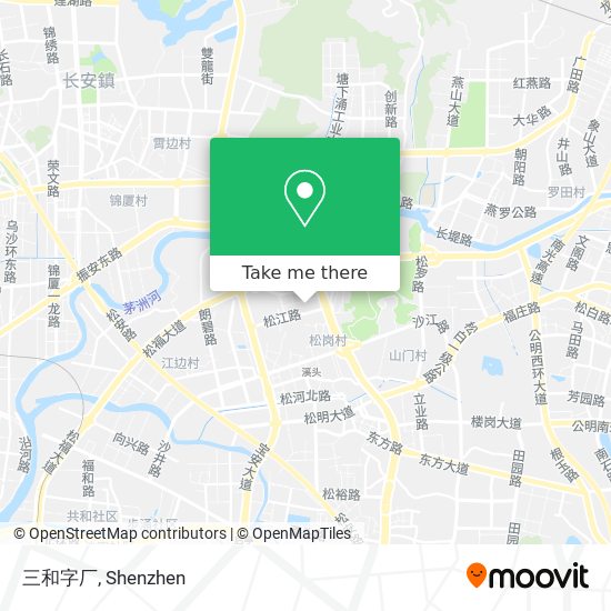 三和字厂 map
