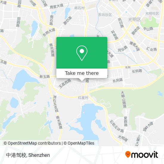 中港驾校 map