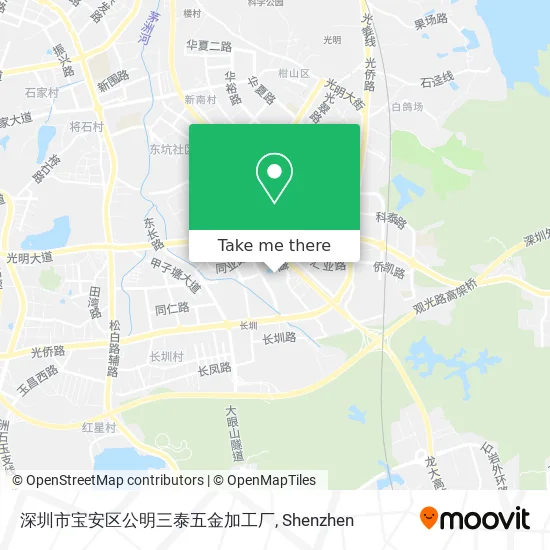 深圳市宝安区公明三泰五金加工厂 map