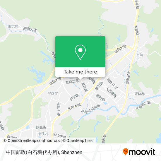 中国邮政(白石塘代办所) map