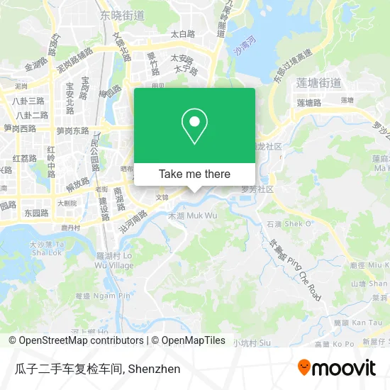 瓜子二手车复检车间 map