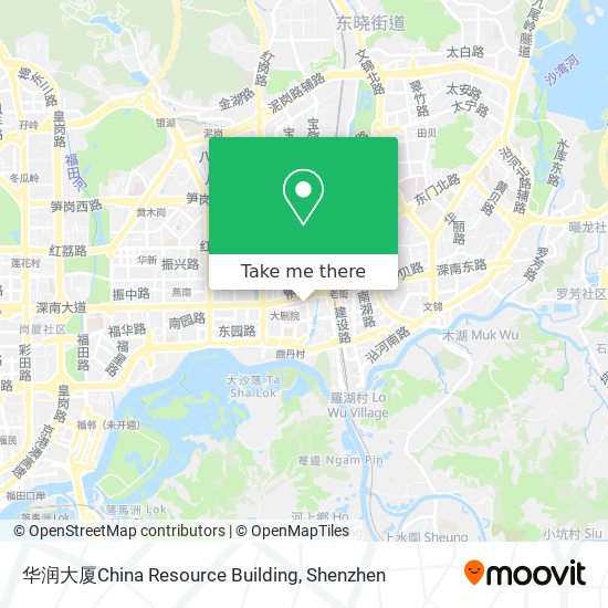 华润大厦China Resource Building map