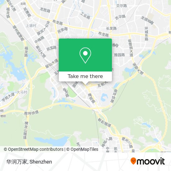 华润万家 map