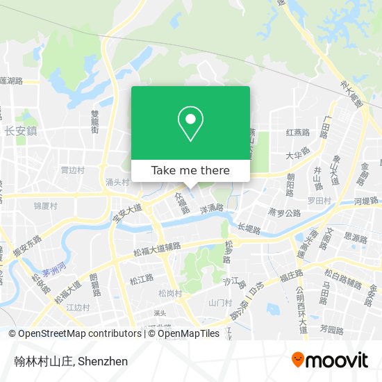 翰林村山庄 map