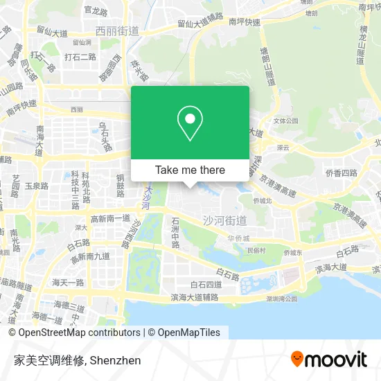 家美空调维修 map