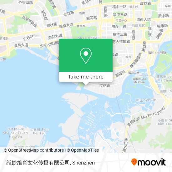 维妙维肖文化传播有限公司 map