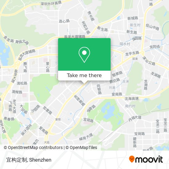 宜构定制 map