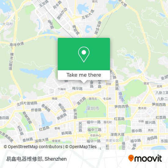 易鑫电器维修部 map