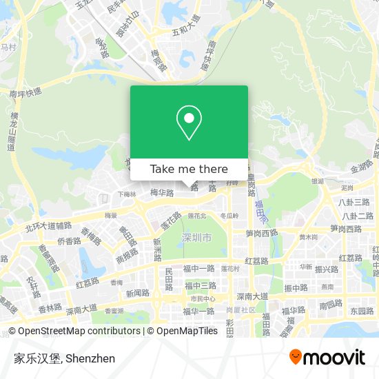 家乐汉堡 map