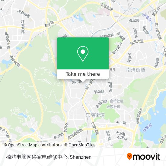 楠航电脑网络家电维修中心 map